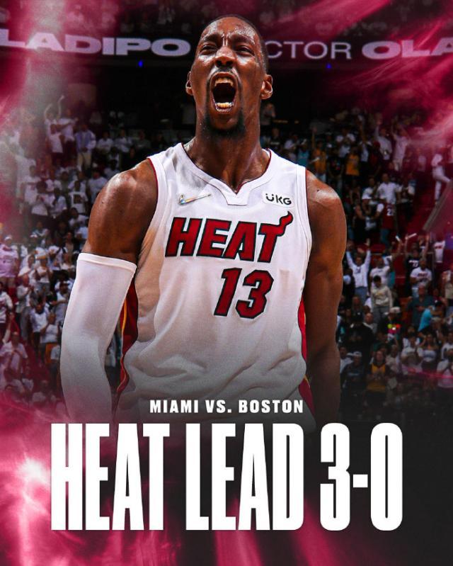 竞彩-错过横扫一脸轻松？热火应该明白3比0不等于稳了